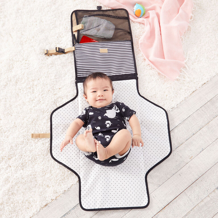 Skip Hop Pronto Signature Changing Station Black Stripe Babies R Us