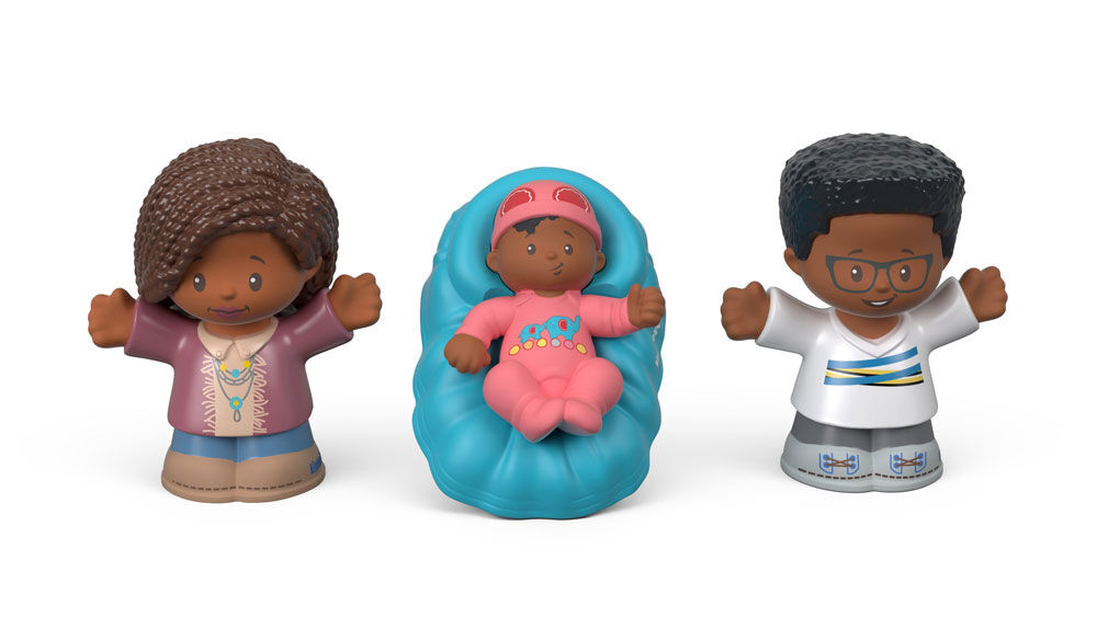 Fisher Price Little People Big Helpers Family Blue