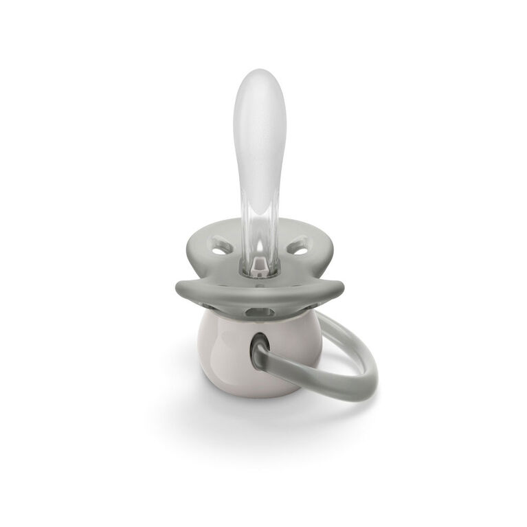 Avent Ultra Soft Pacifier  6-18m dove /leaf 2pk