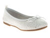 Ballerines Plates À Paillettes Blanches Taille 6