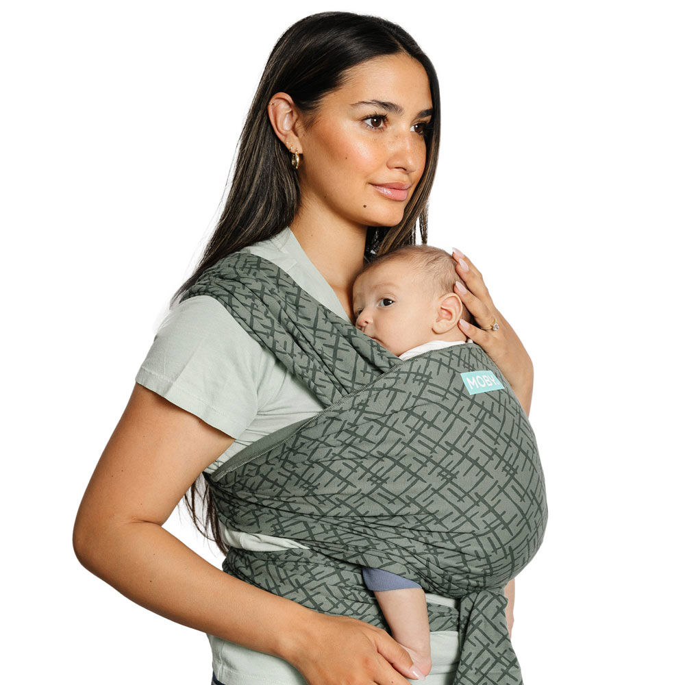 MOBY Classic Wrap Baby Carrier Olive Etch Babies R Us Canada