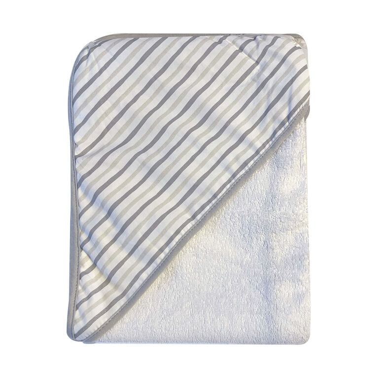 Serviette de bain Gris pqt 2