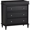 Rowan Valley Linden 3 Drawer Dresser, Black