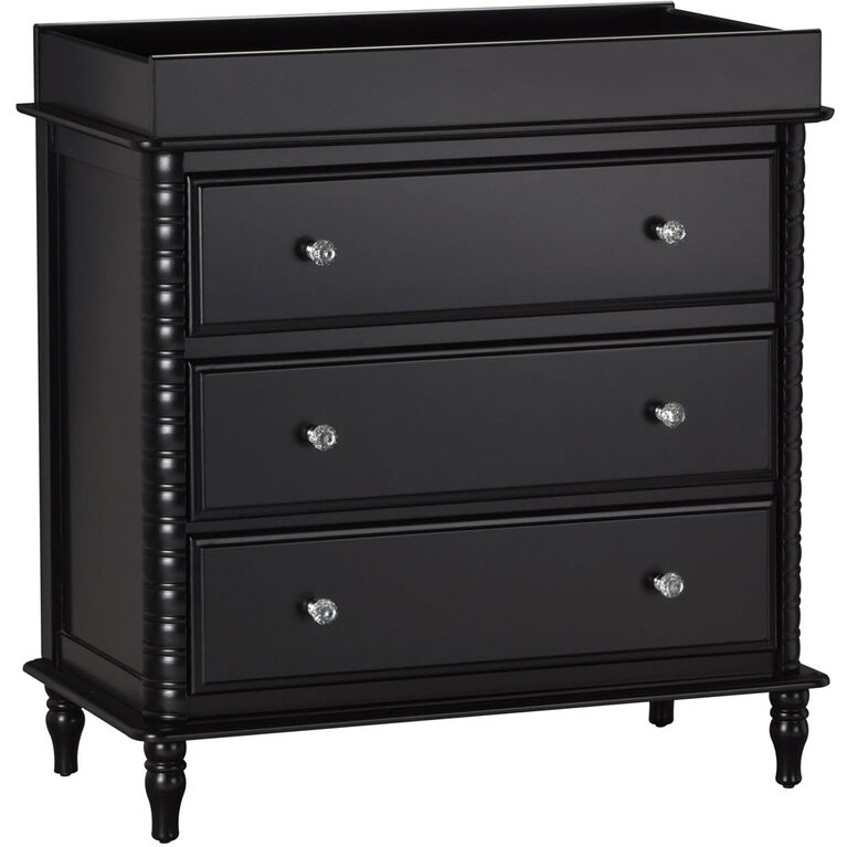 Rowan Valley Linden 3 Drawer Dresser, Black