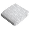 Kushies Flannel Bassinet Sheet -Grey Arrows