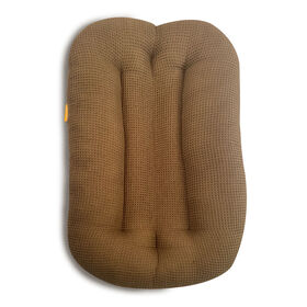 Baby Nest Lounger Chocolat Gaufré Tricot
