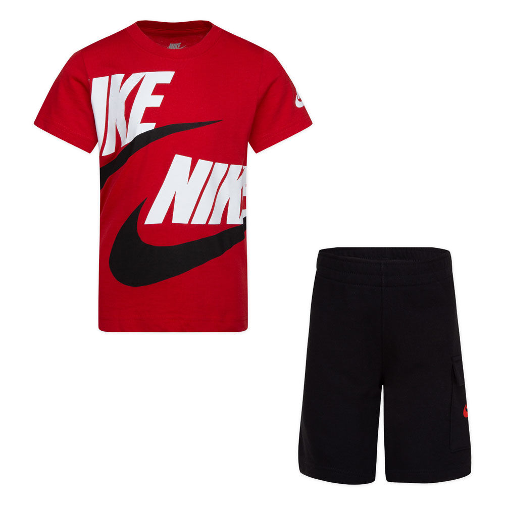 Short nike noir et cheap rouge