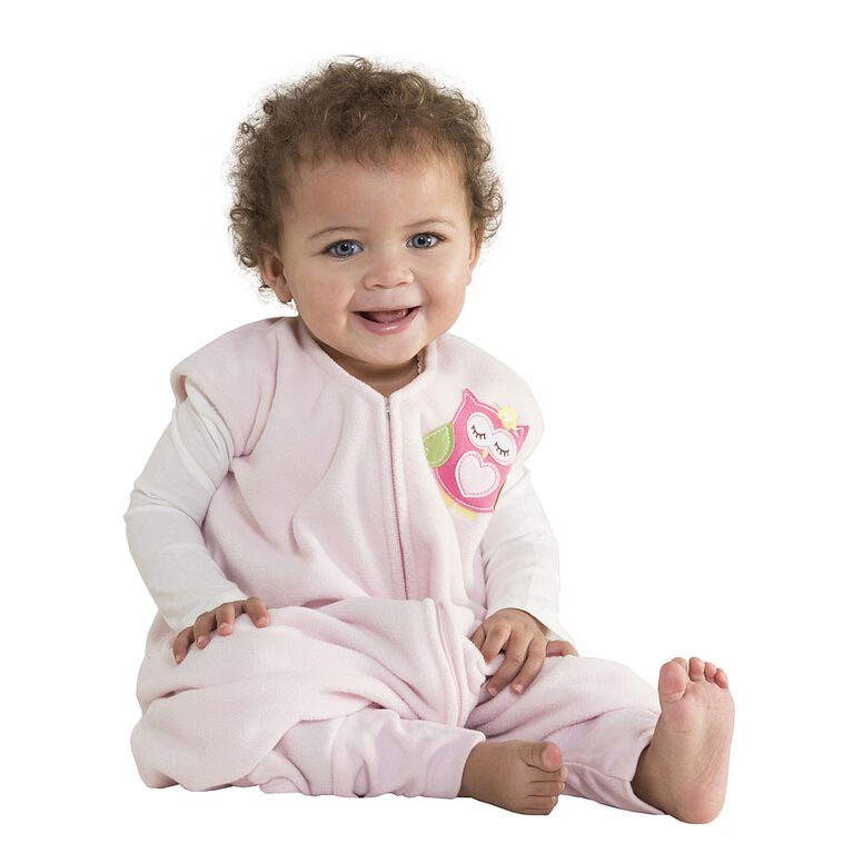 Halo Sleepsack Early Walker Microfleece Pink Owl Xl Babies R Us Canada