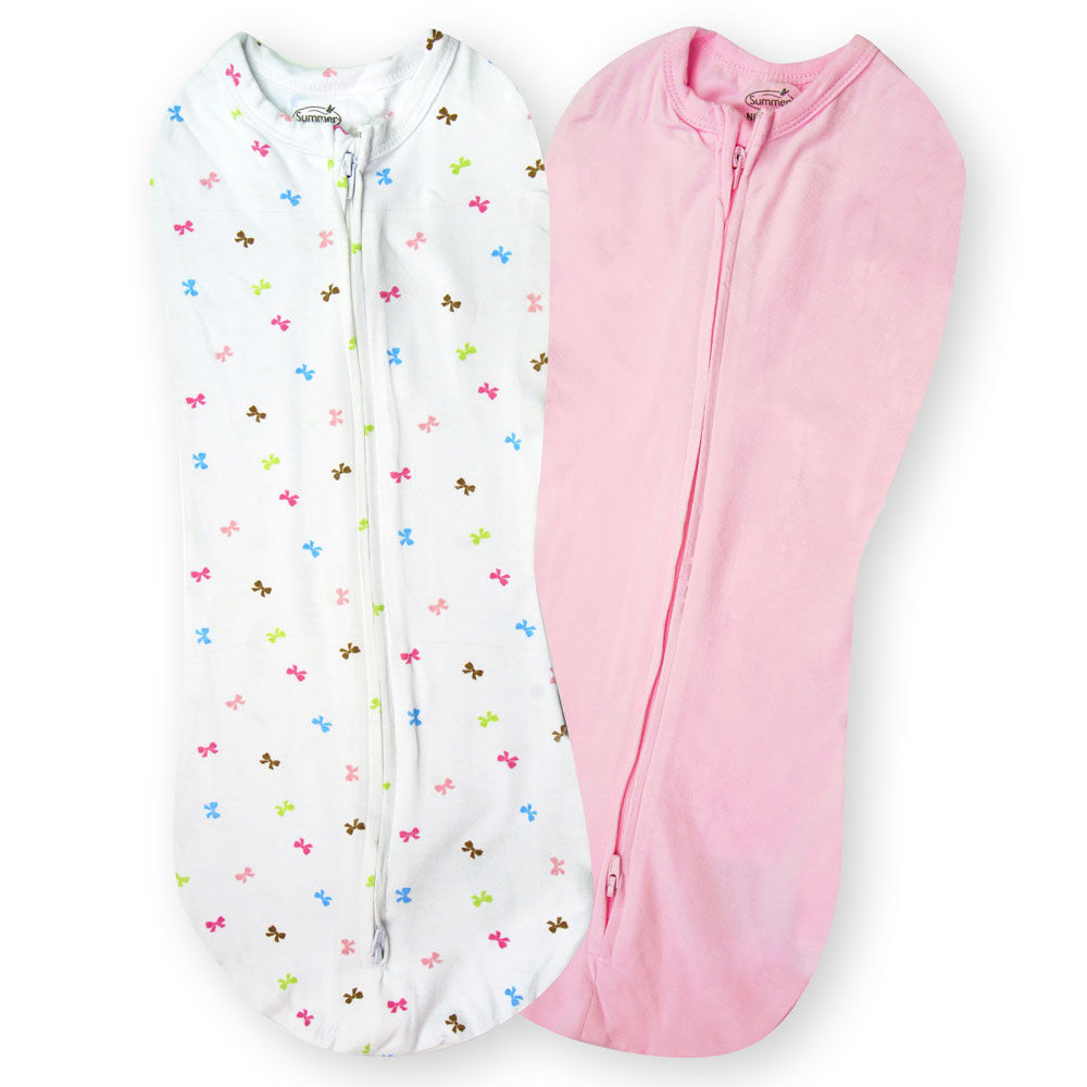 Summer Infant SwaddleMe Pod Baby Bows