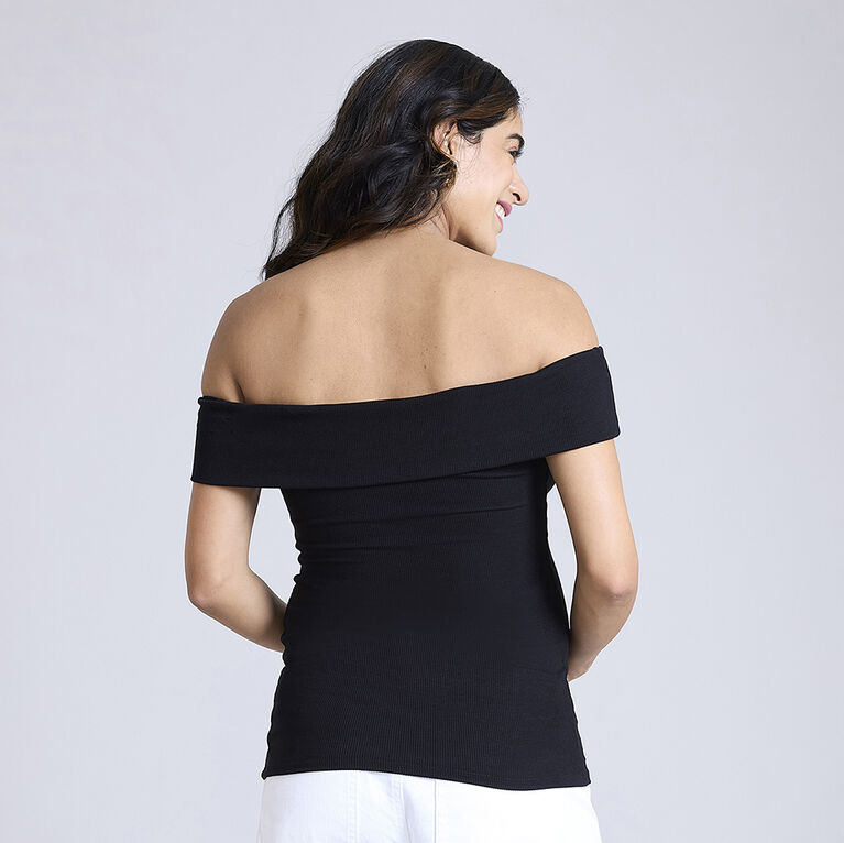 Motherhood Off The Shoulder Top