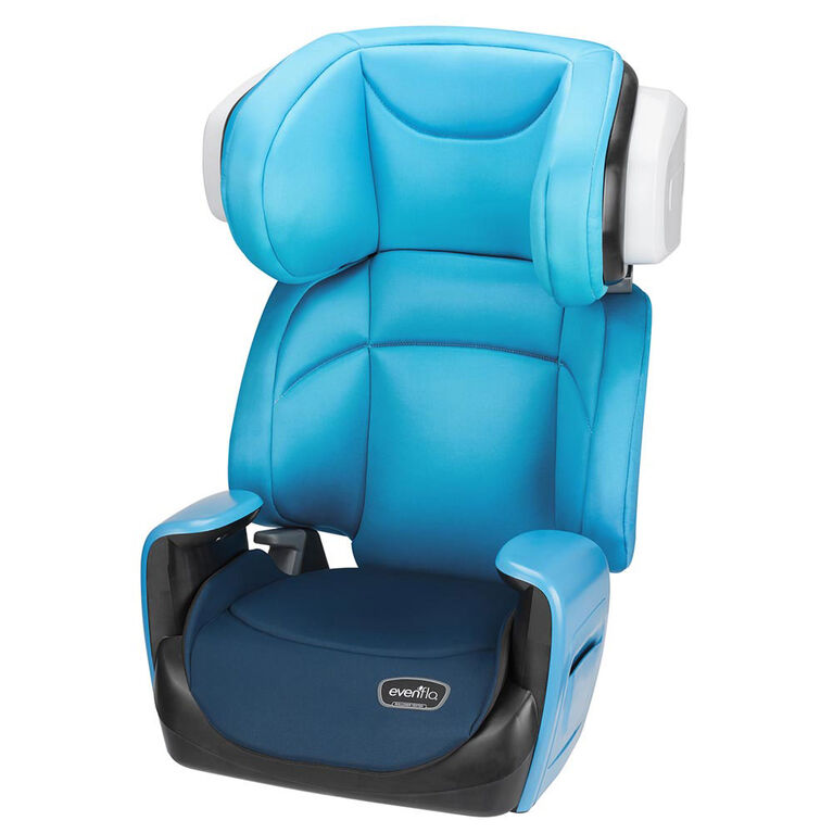 Evenflo Spectrum Booster Car Seat- Bubbly Blue