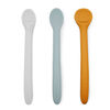 Silistages 3Pk Spoons Sea/Papaya/ Grey
