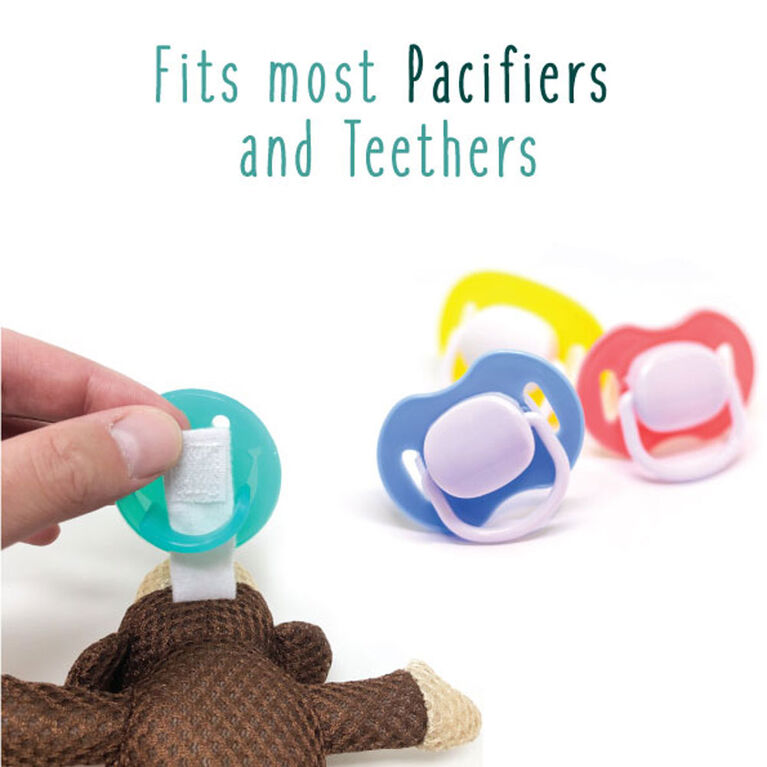 babyworks Pacifier Friend with Pacifier "Moe" Monkey Babies R Us Canada