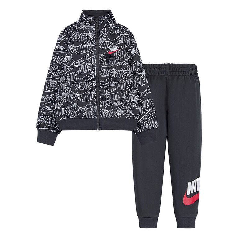 Nike all over print tracksuit top