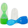 Munchkin - Click Lock Food Pouch Spoon Tips - Blue/Green