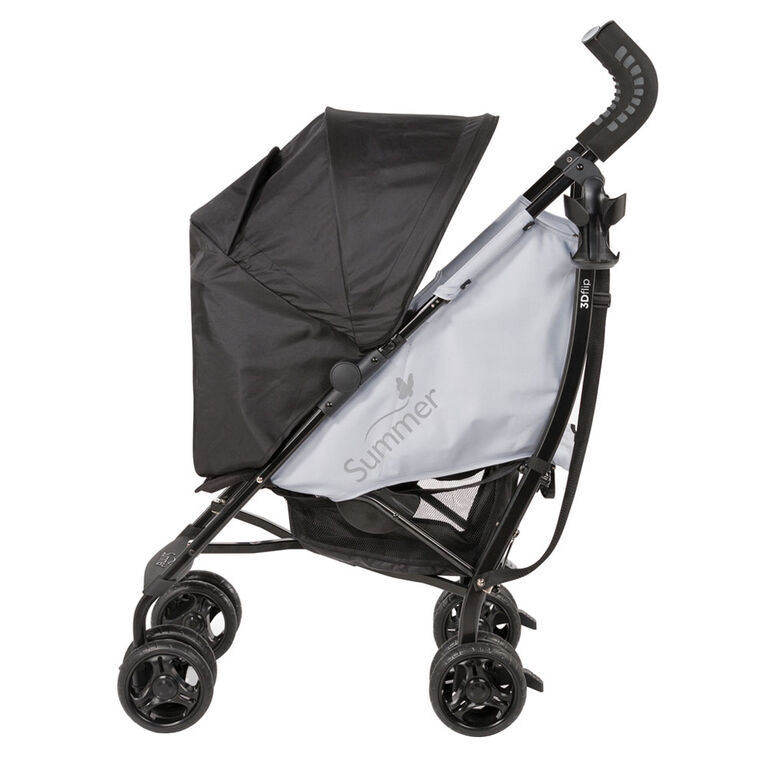 Poussette pratique 3Dflip de Summer Infant - noire/grise.