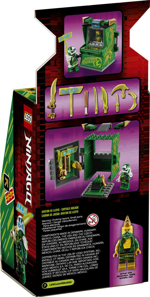 LEGO Ninjago Lloyd Avatar Arcade Pod 71716