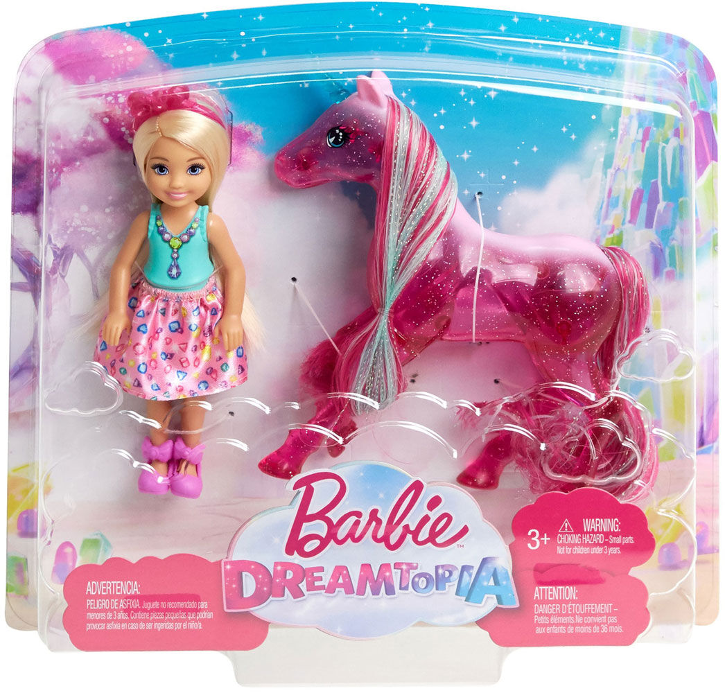 Barbie Dreamtopia Chelsea Doll and Unicorn R Exclusive