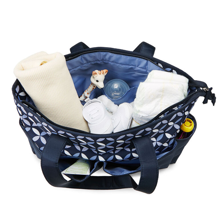 Baby Boom Ivy 4-Piece Tote Diaper Bag - Navy