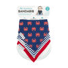 Bazzle Baby Banda Bib The Original Bandana-Style Drool Bib 3pk - Crabby