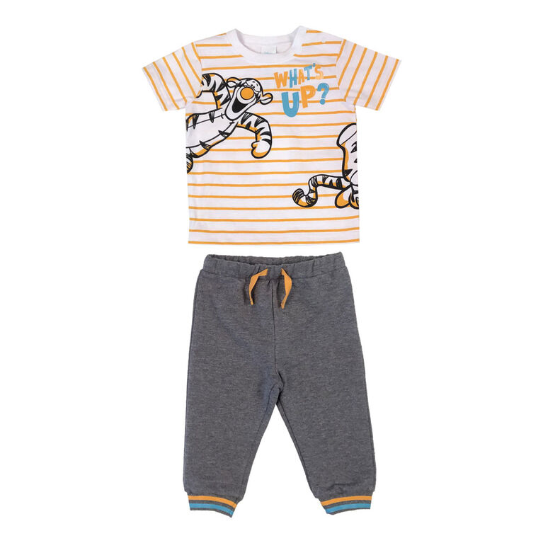 Disney Tigger 2-Piece Pant Set - Grey, 9 Months