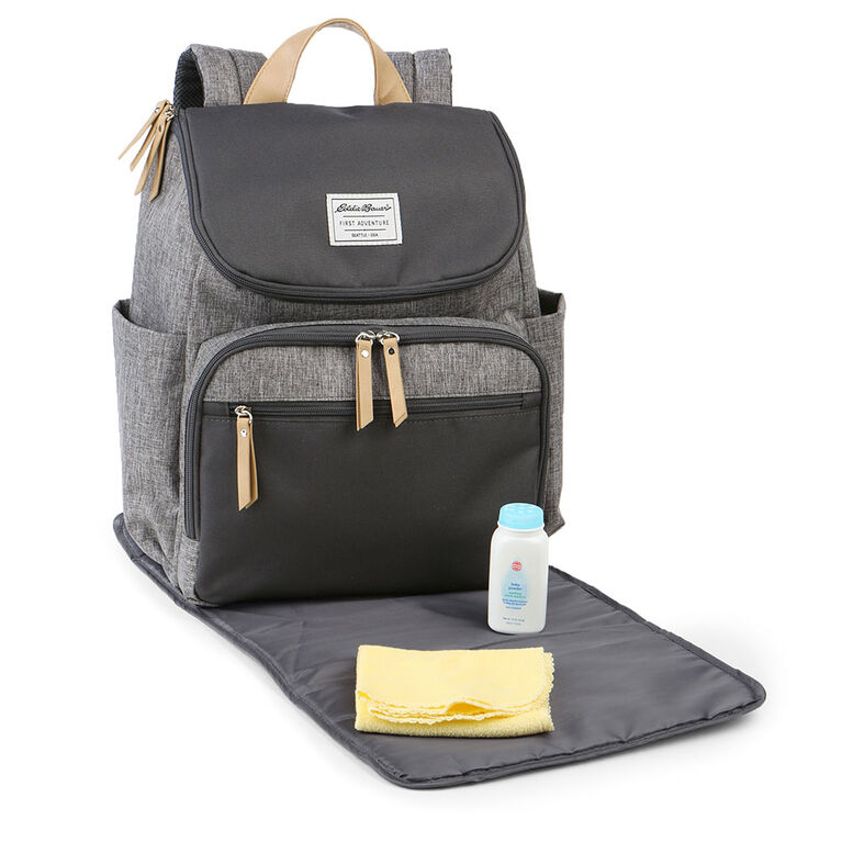 Eddie Bauer Ridgeline Backpack Diaper Bag - Grey