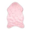 The Peanutshell Faux Fur Throw - Pink