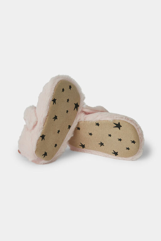 Soulier Ballet Plat Animal Rose 6-12M
