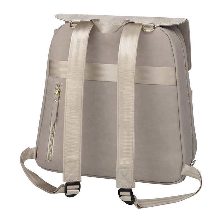 Petunia Pickle Bottom - Meta Backpack - Sand Cable Stitch Leatherette