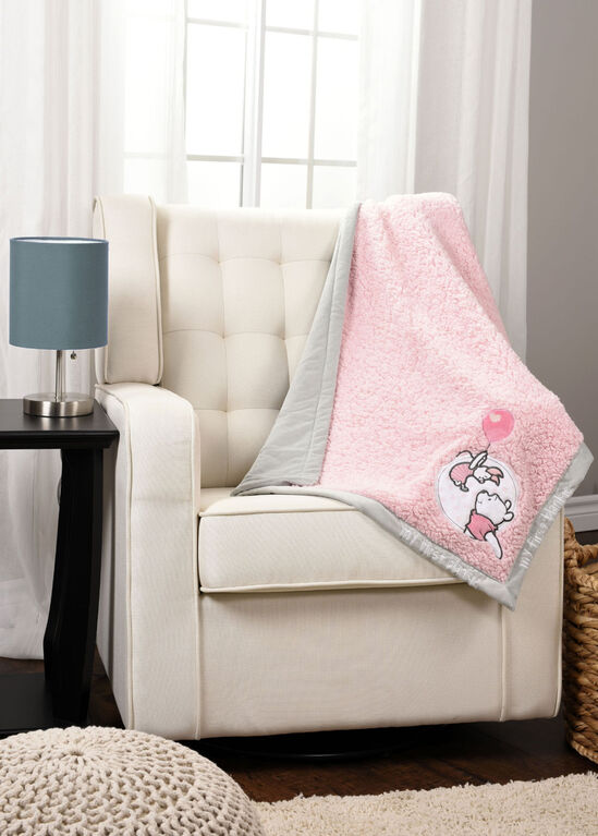 Couverture De Bebe Winnie L Ourson My First Blankie Rose
