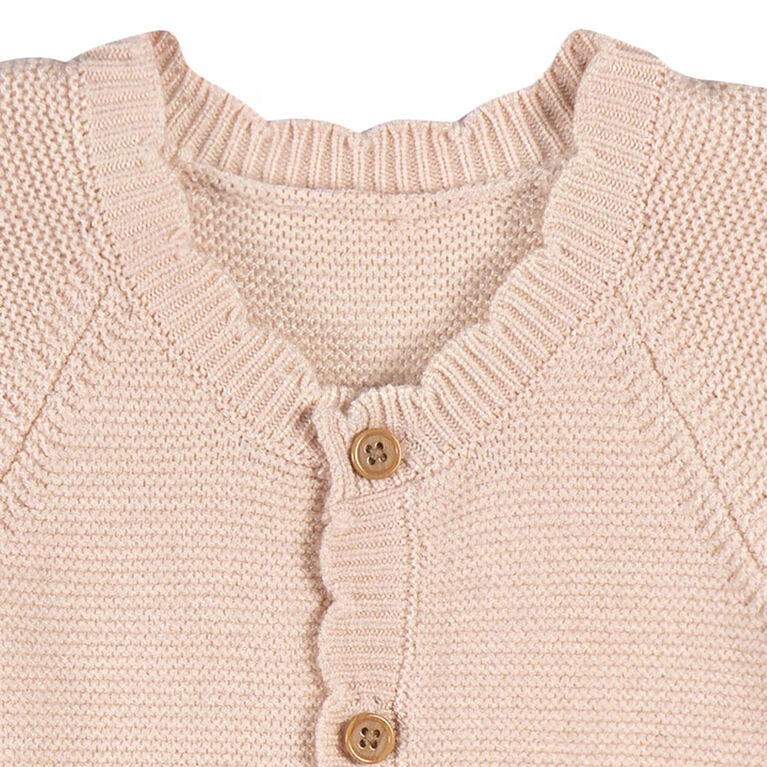 Just Born - Ensemble Pull En Tricot 2 Pièces - Rose
