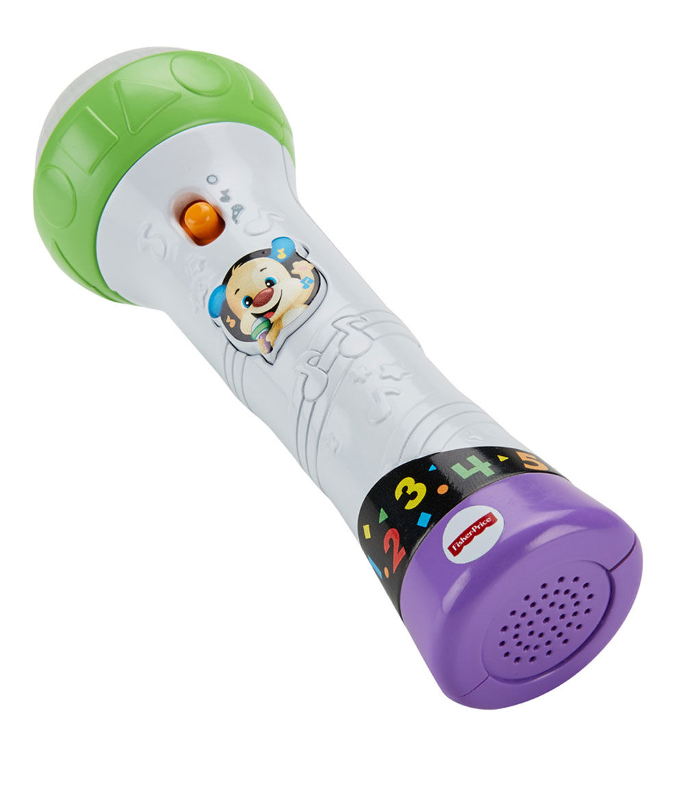 Fisher price laugh and learn rock and record microphone hotsell