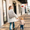 Petunia Pickle Bottom - Meta Backpack - Sand Cable Stitch Leatherette