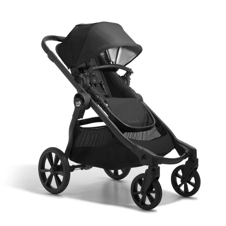 Poussette Baby Jogger City Select 2, collection écologique, noir lunaire