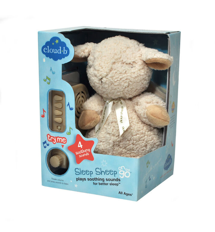 Peluche mouton aux Sons Apaisants Sleep Sheep On The Go de Cloud B