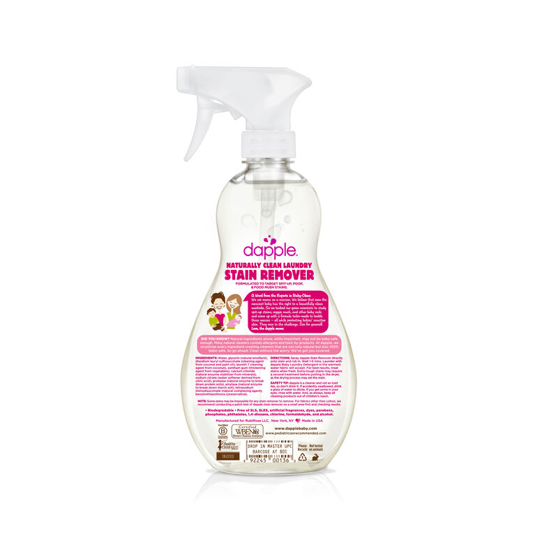 Dapple Stain Remover Spray Fragrance Free 16 9 Fl Oz Babies R Us Canada