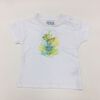 Coyote and Co. White tee shirt with Cactus Sketch Print - size 0-3 months
