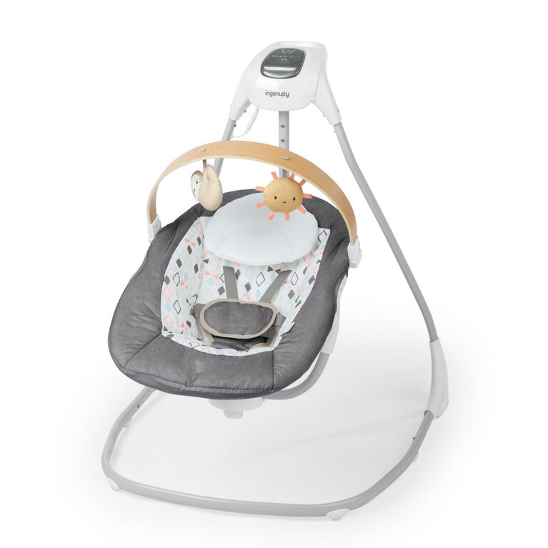 Balancelle d'Ingenuity SimpleComfort Compact Soothing Swing - Parker