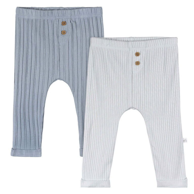 Just Born - 2 Pack Pant - Blue