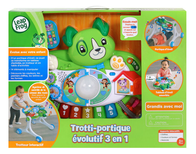 LeapFrog Scout's Get Up & Go Walker - French Edition