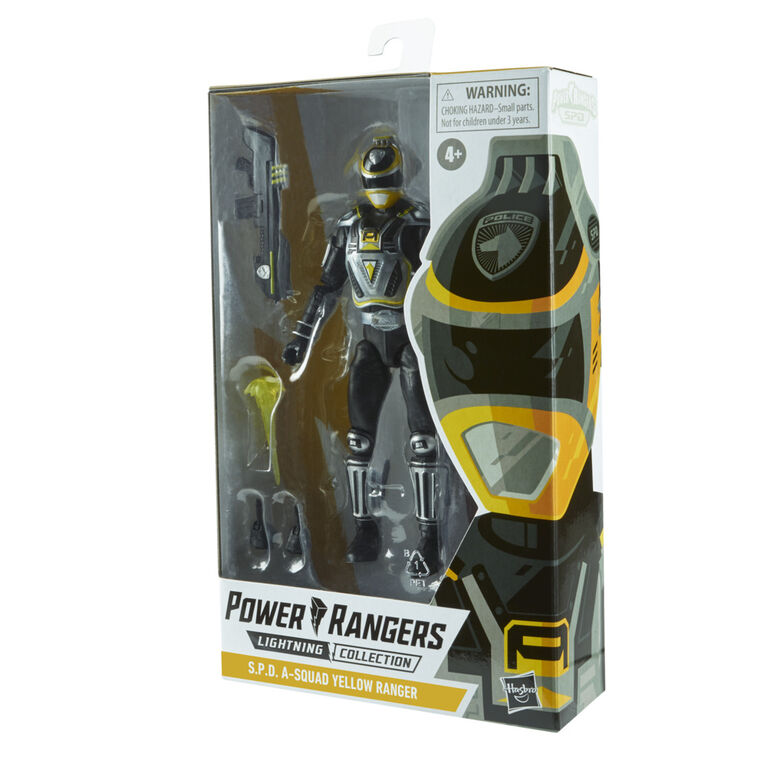 Power Rangers Lightning Collection, Ranger Jaune, figurine articulée