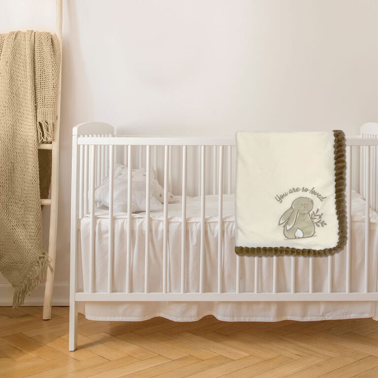 Koala Baby - Ribbed Blanket Bunny Taupe