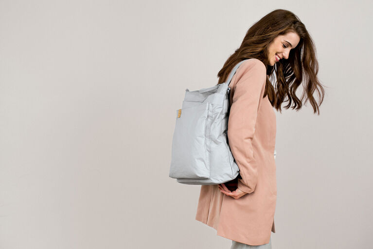 Lassig Green Label Tyve Backpack Diaper Bag - Grey