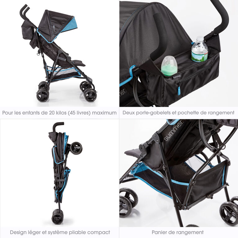 Summer Infant 3Dmini Convenience Stroller - Blue