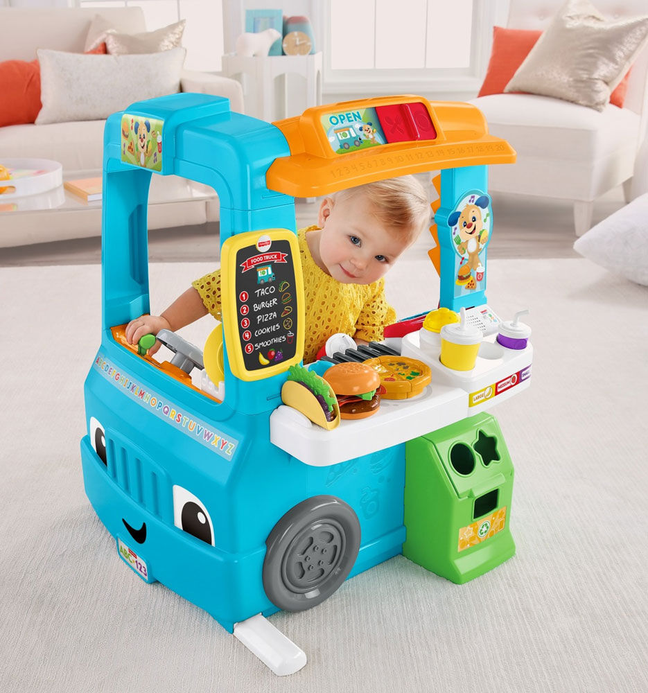 Laugh and Learn Servin Up Fun Food Truck Interactive Toddler Toy