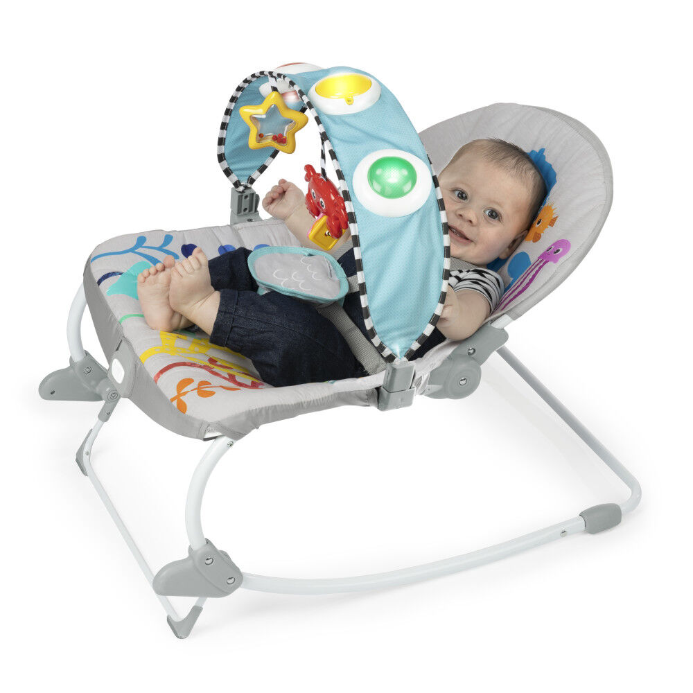 Baby Einstein Ocean Explorers Kick to It Opus Musical Infant to Toddler Rocker Babies R Us Canada