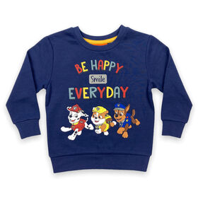 Pat' Patrouille -Sweat Popover-Bleu-2T