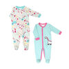 Koala Baby 2 Pack Sleeper - Dinos Mint 12 Months