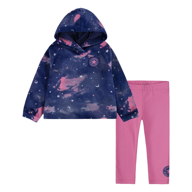 Ensemble De Legging Converse -  Rose - Taille 18M