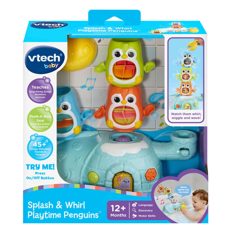 VTech Splash & Whirl Playtime Penguins - English Edition